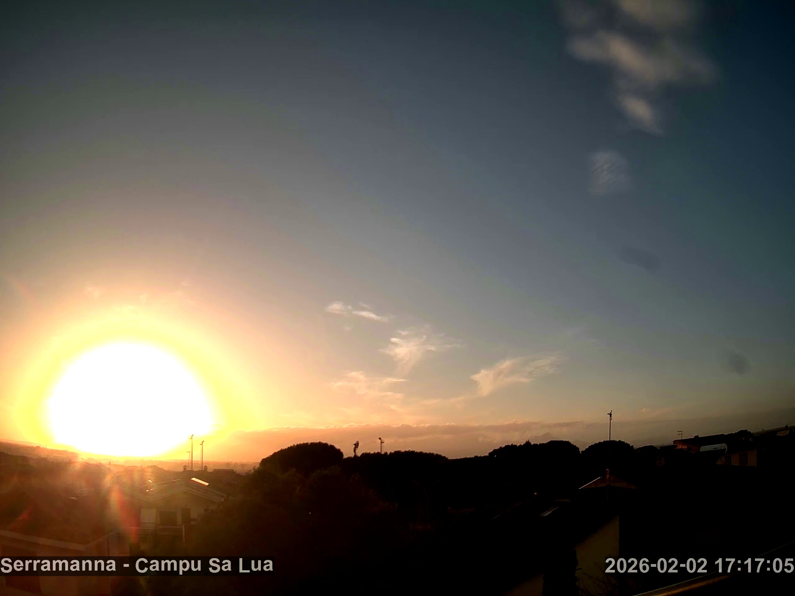 immagine della webcam nei dintorni di Arbus: webcam Villasor