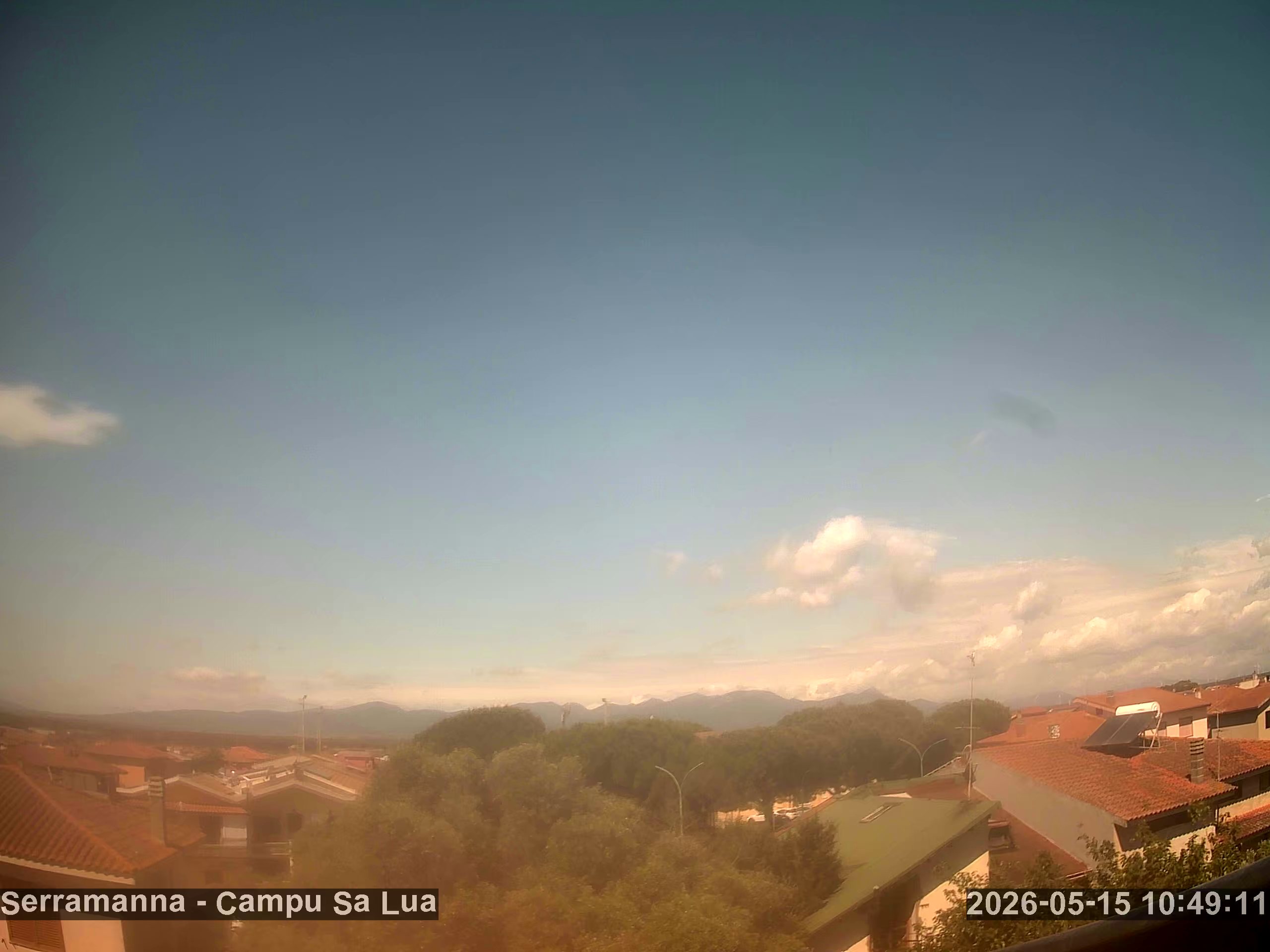 immagine della webcam nei dintorni di Silius: webcam Villasor