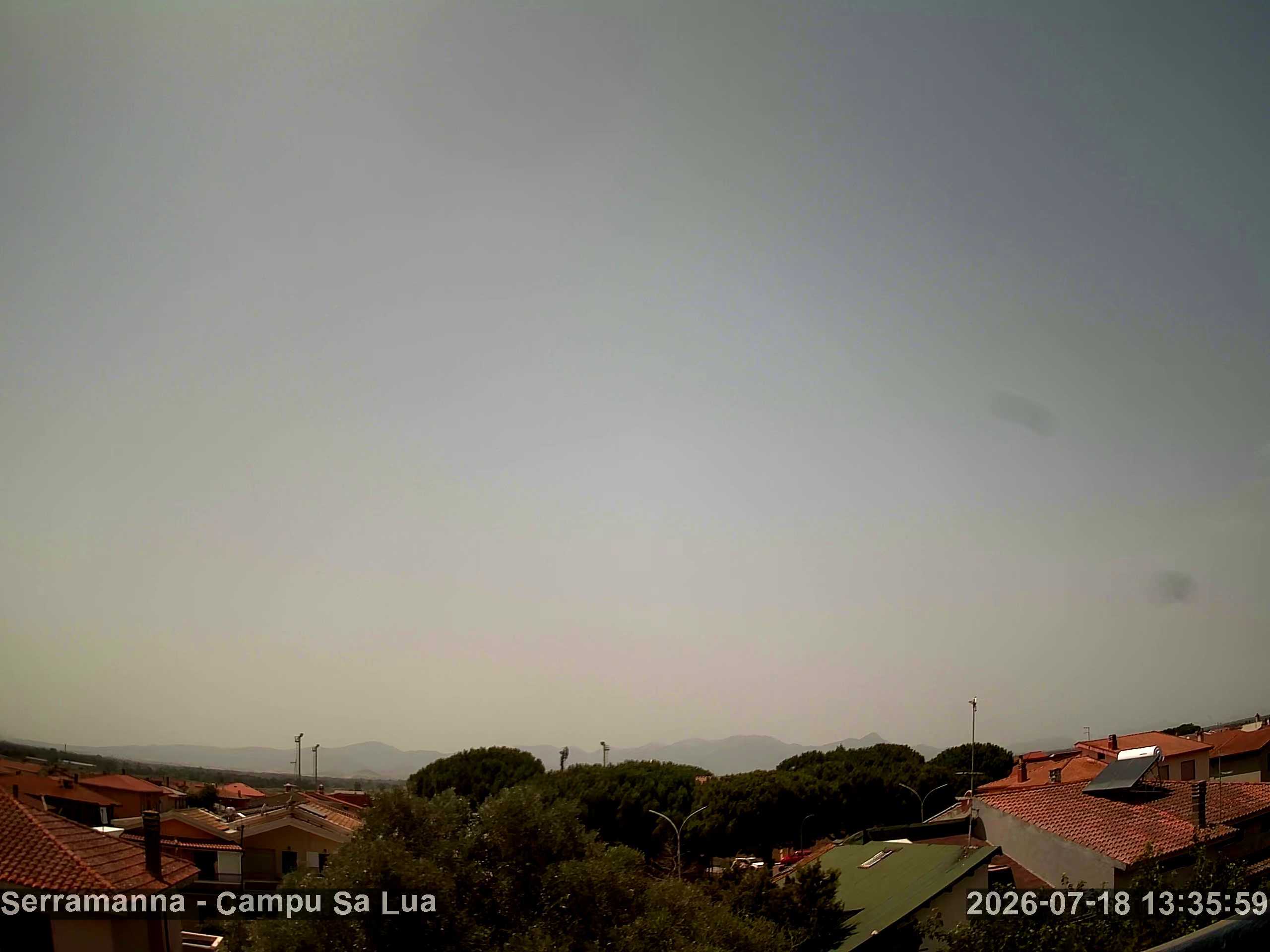 immagine della webcam nei dintorni di Sinnai: webcam Villasor